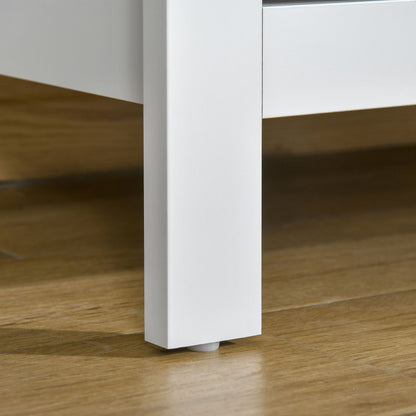 Ladekast – Ladenkast – Kommode – Dressoir – Opbergkast – 5 Lades – MDF & Spaanplaat – Wit – Geruisloze Metalen Glijders – Anti-Kantelbescherming – 79x39,5x80,5 cm