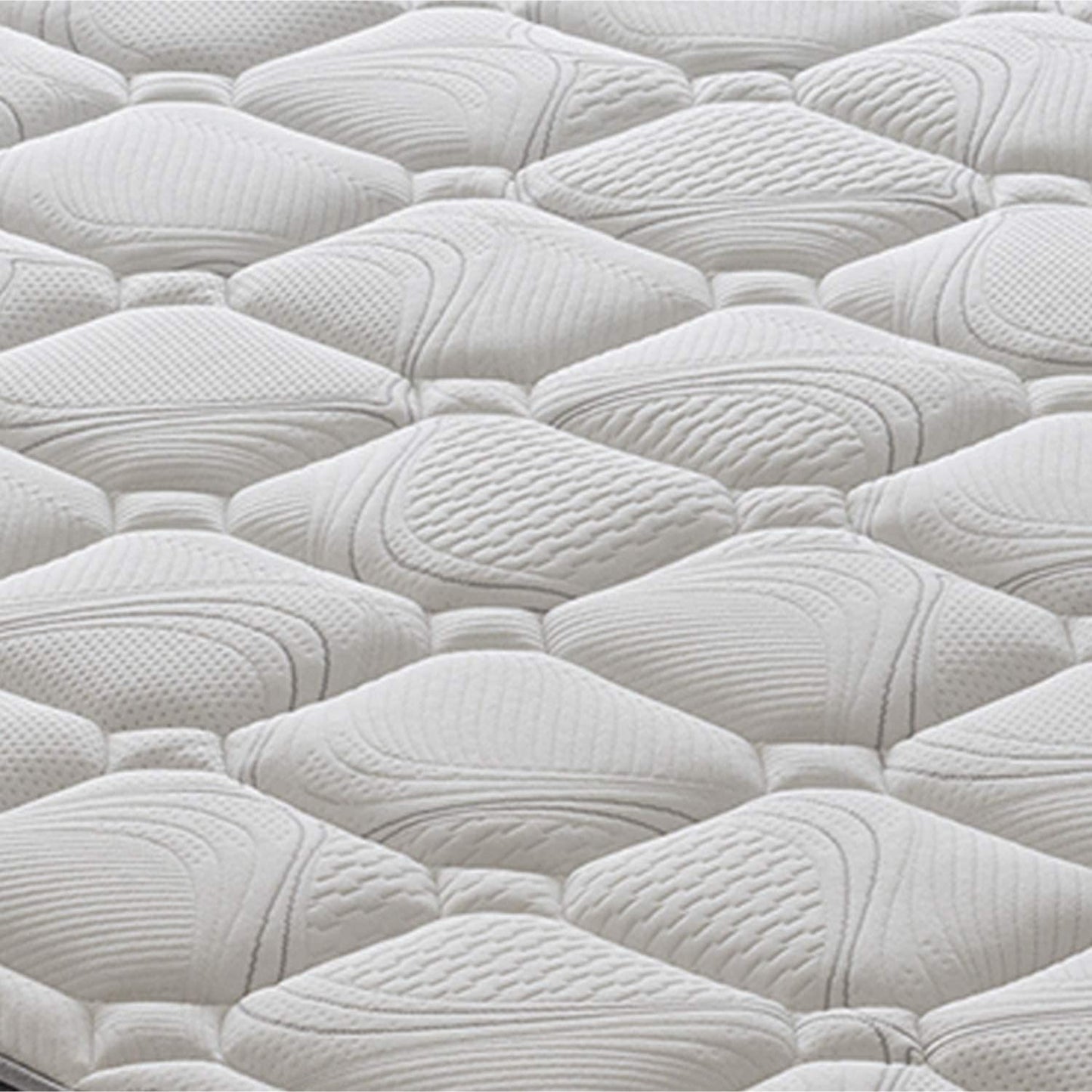 Orthopedic Mattress with 800 Independent Pocket Springs, 25 cm Height, 4 cm Memory Foam, Highly Breathable, Excellent Support, 13 Zoned Design, 100% Made in Italy