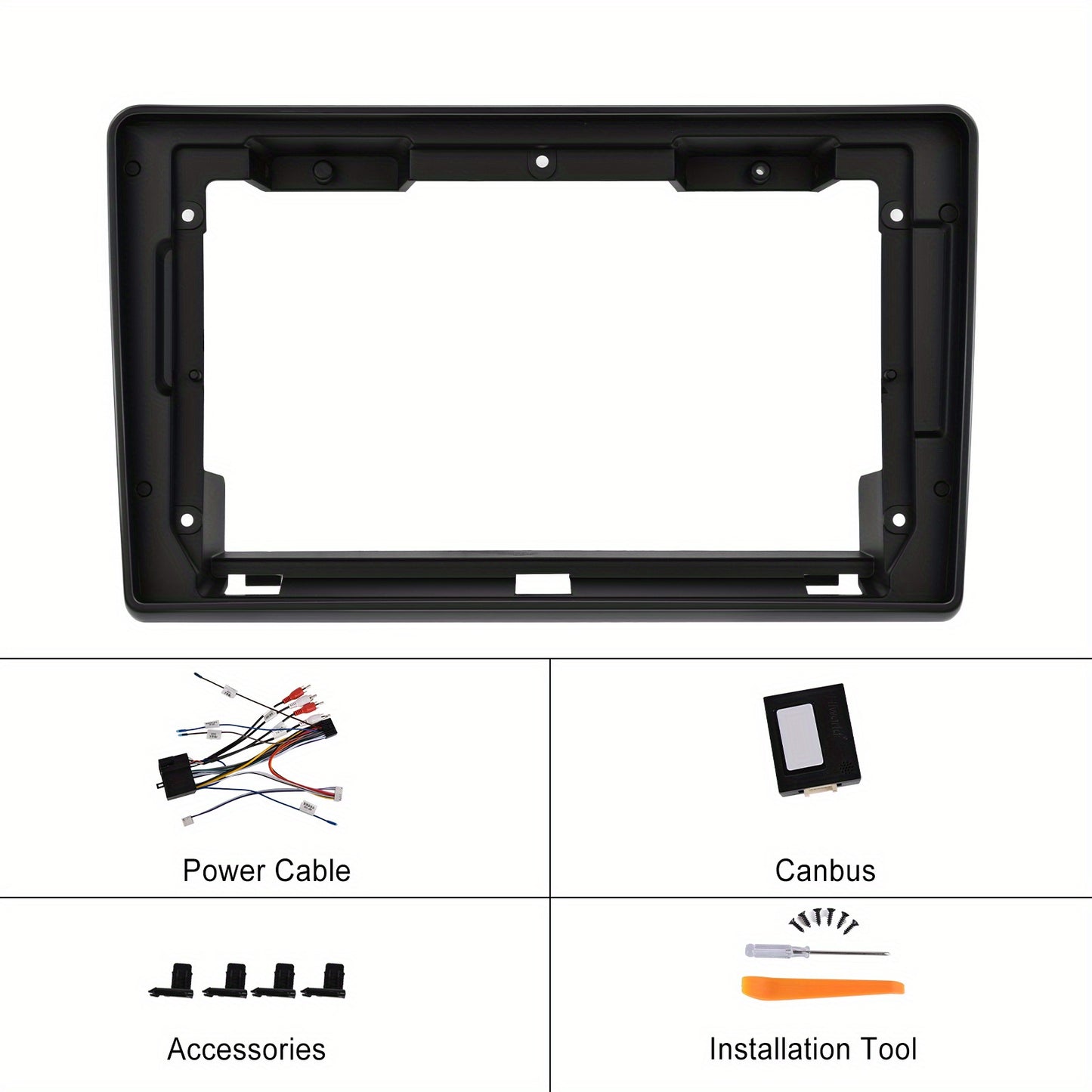Autoradio – Auto Radio – Car Audio – Multimedia Radio – Navigatie Systeem – 22,86 cm 2DIN Touchscreen – Draadloos CarPlay & Android Auto