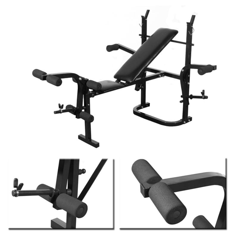 Verstelbare Halterset – Dumbbells – Gewichtheffen – Krachttraining – Fitnessset – Ijzeren Materiaal – Compact Inklapbaar Design