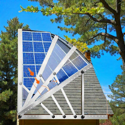 Zonnepaneelbeugel – Verstelbare Houder – Montagebeugel – Buitenbeugel – Kantelbaar 0-90 Graden – Robuust En Weerbestendig