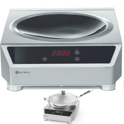 Induction Cooker Wok Induction Profi Line 3500W - Hendi 239766 - QUORE