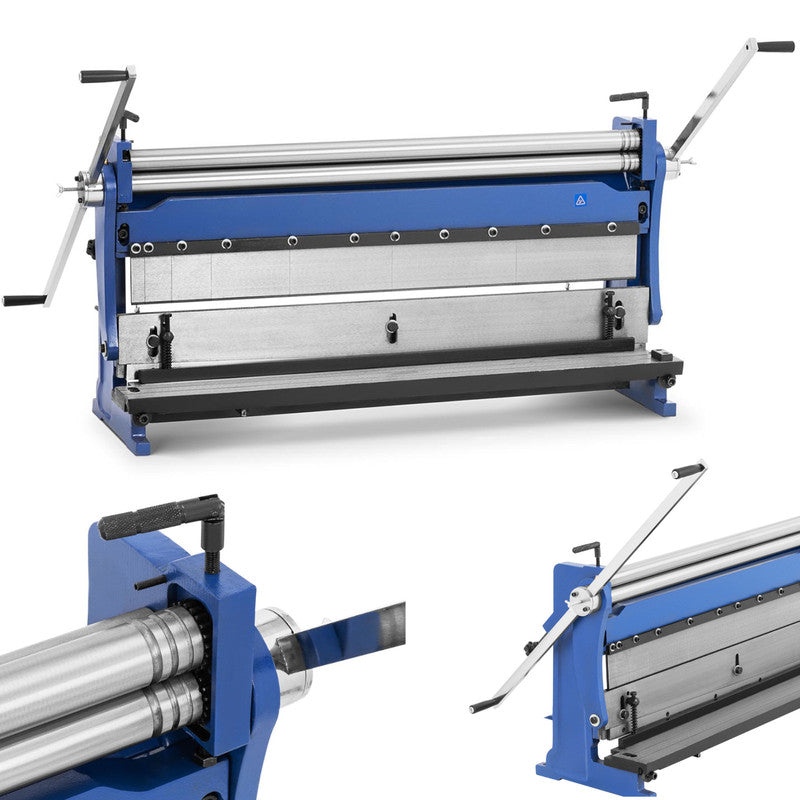 Plaatbewerker – Plaatbuiger – Metaalbuiger – Vouwmachine – Metaalknipper – 4-in-1 Functie – Snijbreedte 1040 mm
