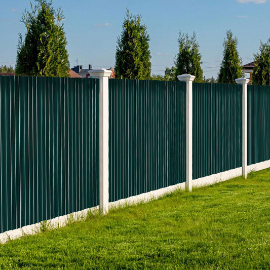 Dakpanelen – Dakplaten – Dakbedekking – Dakplaat – Golfplaat – Gegalvaniseerd Staal – 129x46 cm – 0,25 mm Dikte – Groen – Set van 36 stuks – Weerbestendig & Lichtgewicht
