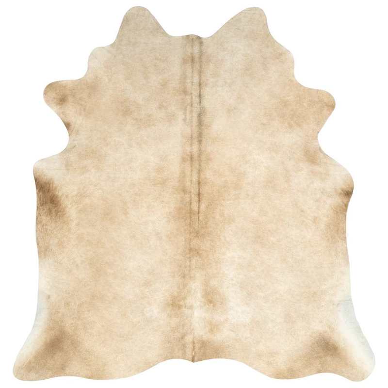 Koeienhuid Mat – Vloerkleed – Schapenvacht Tapijt – Beige – 180x220 cm – Duurzaam Polypropyleen – Zacht & Verend