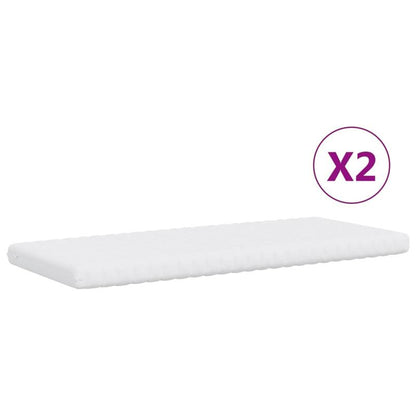 Bedframe – Eenpersoonsbed – Slaapbank – Ledikant – Bedbank – Minimalistisch Hoofdbord – Zwart Velvet – Stevig Houten Frame – Geschikt Voor Matras 90x200 cm