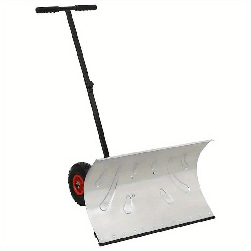 Sneeuwschuiver – Sneeuwschep – Sneeuwruimer – Lawineschop – Bladruimer – Handmatig met Wielen – Duurzaam Kunststof – Ergonomisch Comfort