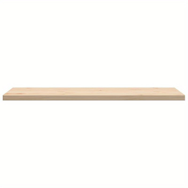 Tafelblad – Werkblad – Bureaublad – Eettafelblad – Rechthoekig – Massief Vurenhout – 90x45x2,5 cm – Set van 4