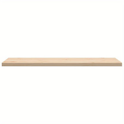 Tafelblad – Werkblad – Bureaublad – Eettafelblad – Rechthoekig – Massief Vurenhout – 90x45x2,5 cm – Set van 4