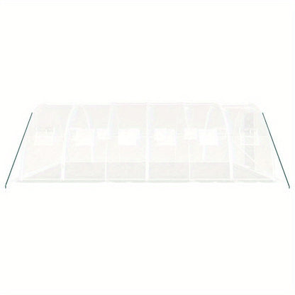 Serre – Kweekkas – Kas – Groendak – Plantenkas – Wit – Stalen Frame – 24 m² – 6x4x2 Meter – Weerbestendig – Ruime Binnenruimte