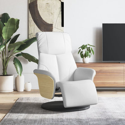 Relaxfauteuil – Relaxstoel – Draaifauteuil – Verstelbare Fauteuil – Loungefauteuil – 360 Graden Draaibaar – Verstelbare Rugleuning 105-125° – Kunstleren Bekleding