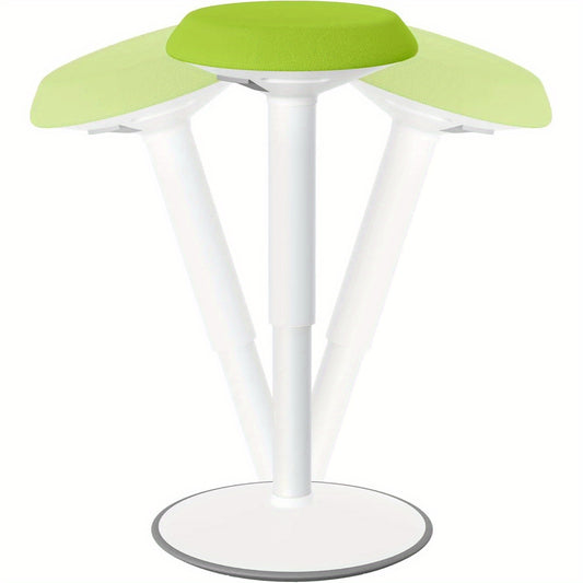 Kappersstoel – Draaistoel – Salonstoel – Werkstoel – Zadelkruk – Verstelbaar 54-79 cm – Foam Zitkussen – Antislip TPE Basis