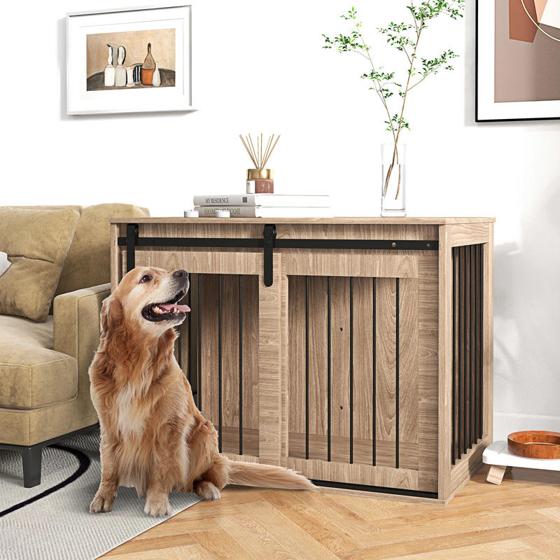 Hondenbench – Hondenkooi – Hondenhok – Bench – Dierenkooi – Opvouwbaar – Stevig Metalen Frame – Inklapbaar Met Handvat