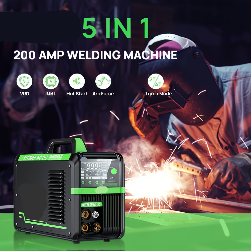 TIG Lasmachine – TIG Lasser – Lasapparaat – Lasmachine – AC DC Lasfunctie – Hoogfrequente Ontsteking – Pulstechniek