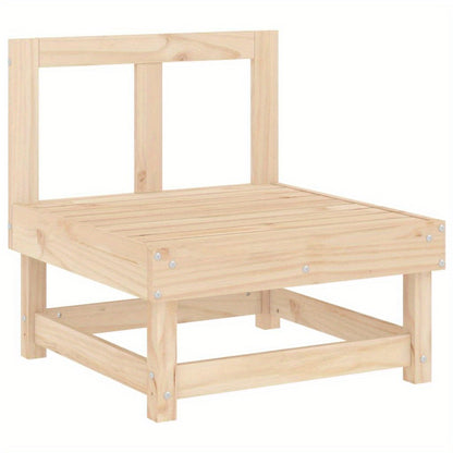 3-delige Loungeset – Tuinset – Loungeset – Tuinmeubelen – Tuinbank Bruin – Massief Grenenhout – Compact Formaat