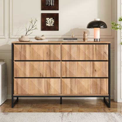 Dressoir – Opbergkast – Buffetkast – Ladekast – Meubel – Modern Design – Matzwart Wit – Stevig Metaal – Hoge Deuren Met Lades – Eenvoudige Montage