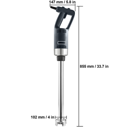 Staafmixer – Staafmixer Elektrisch – Handmixer – Blender – Power Mixer – 500W Krachtige Motor – Variabele Snelheid 4000-18000 RPM