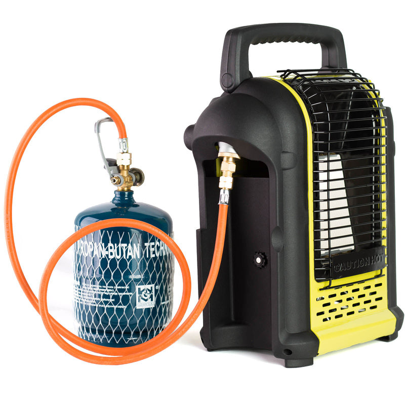 Portable Gas Heater for Camping, OXYSTOP OLYMP 2kW, Gas Cartridge Heater
