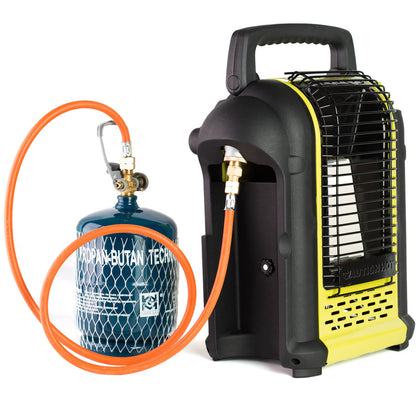 Portable Gas Heater for Camping, OXYSTOP OLYMP 2kW, Gas Cartridge Heater
