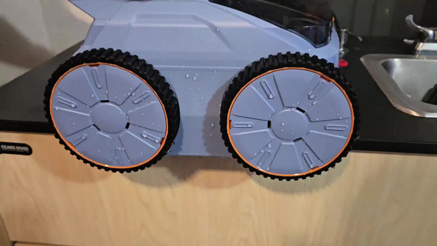 Robotische Zwembadreiniger – Automatische Zwembadstofzuiger – Zwembadrobot – Zwembadreiniger – Lithium-Polymeer Accu – Wandklimfunctie