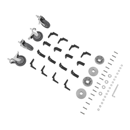 Stainless Steel Waiter's Trolley - 4 Shelves by Royal Catering