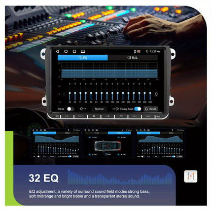 Autoradio – Auto Radio – Car Stereo – Multimedia Speler – 9 Inch HD Touchscreen – Android 15 – 4GB RAM & 64GB Opslag