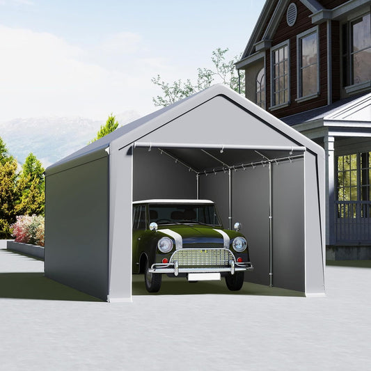 Opslagtent – Garagetent – Fietsenstalling – Schuurtent – Overkapping – 3x6 meter – Gegalvaniseerd Stalen Frame – Waterdicht & Weerbestendig