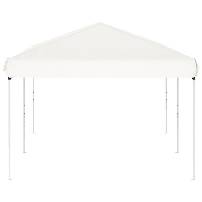 Partytent – Tuin Tent – Feesttent – Opvouwbare Tent – Buitentent – 3x6 Meter – Waterafstotend Metaal Frame – Zonder Elektriciteit - Wit