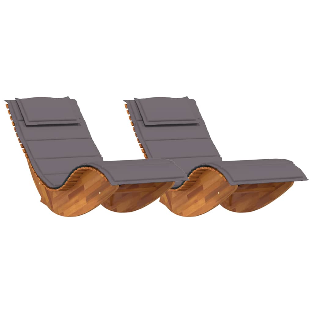 Teak Lounge Stoel – Loungestoel – Balkonstoel – Tuinstoel – Buitenzitmeubel – Donkergrijs Kussen – Weerbestendig Teakhout – Ergonomisch Ontwerp