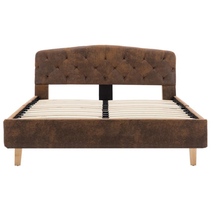 Bedframe – Bedframes – Bedbodem – Slaapbank – Eenpersoonsbed – 120x200 cm – Stabiel MDF & Stalen Frame – Eenvoudige Montage