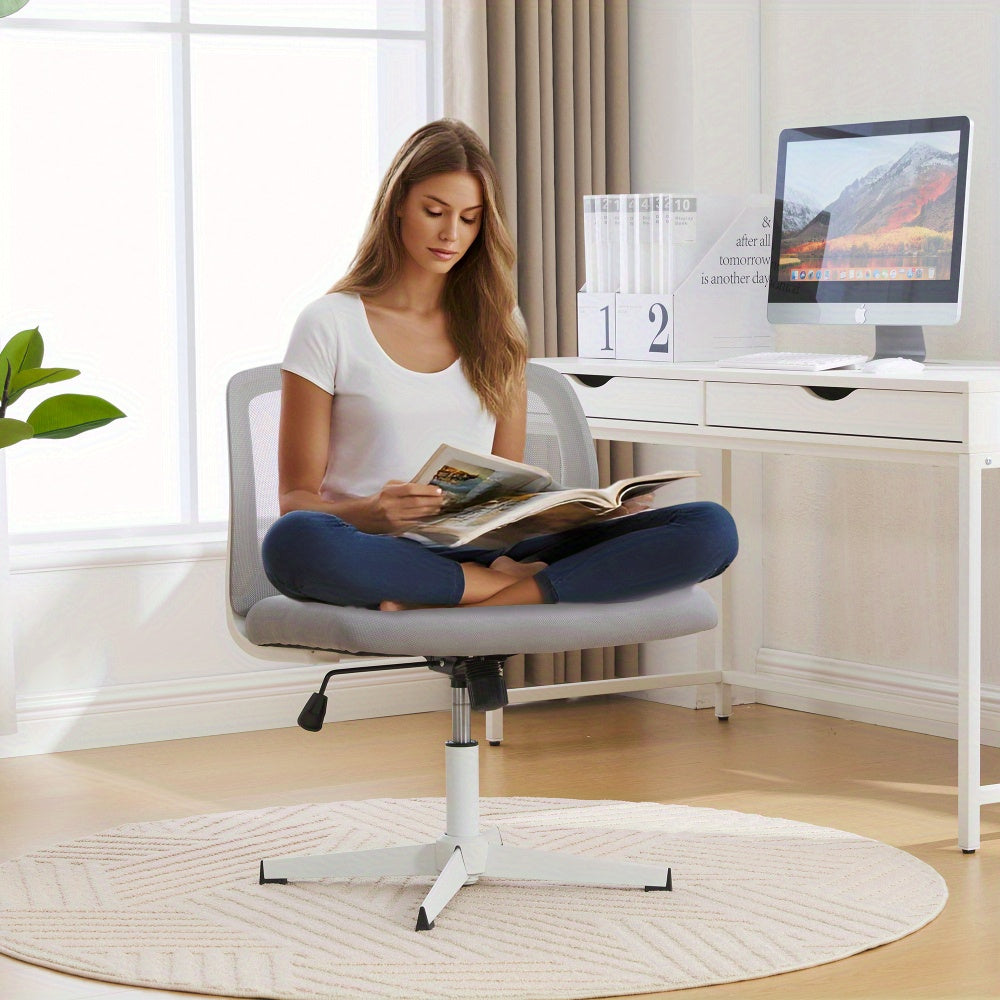 Bureaustoel – Bureaustoelen – Stoel – Draaistoel – Office Chair – Brede Gevoerde Zitting – 360° Draaibaar En Verstelbare Hoogte