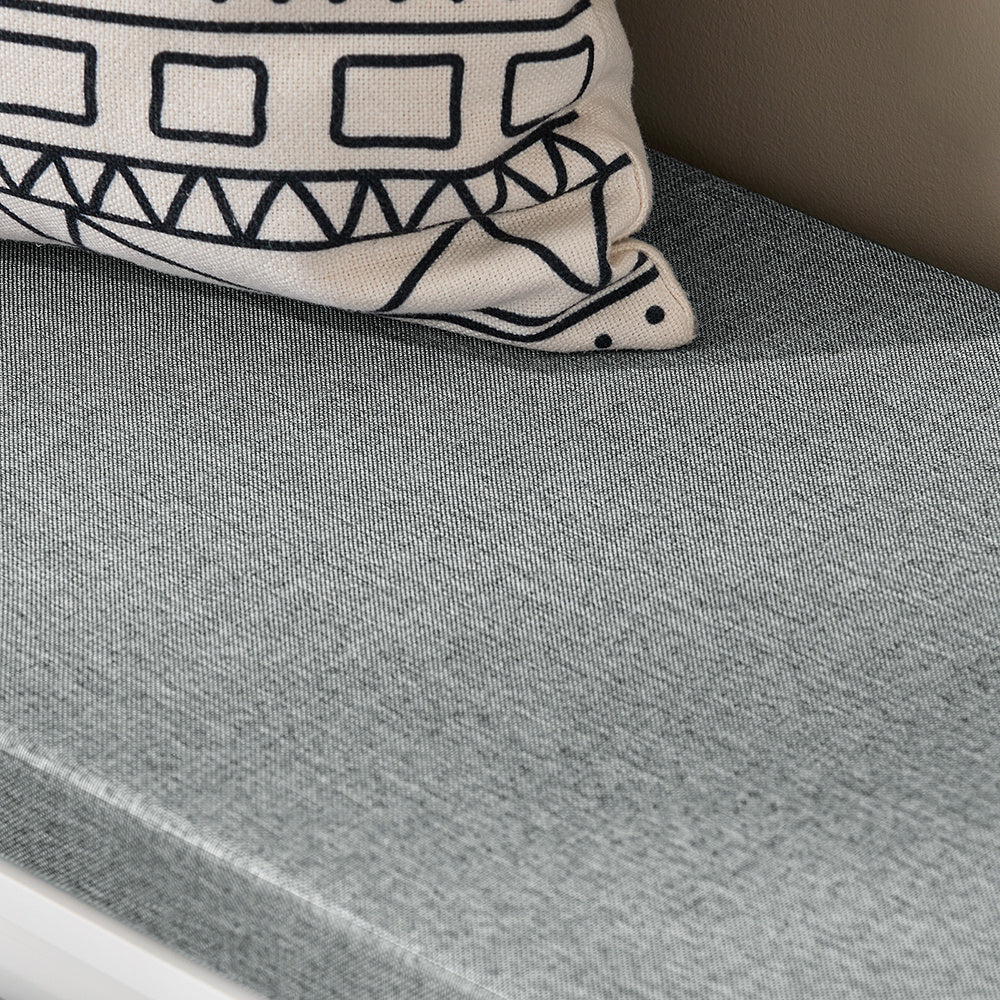 Schoenenkast – Schoenenrek – Schoenenopberger – Schoenenbank – Opbergkast – 2 Schuifdeuren – Houtlook MDF – Zitkussen – 90x35x46 cm