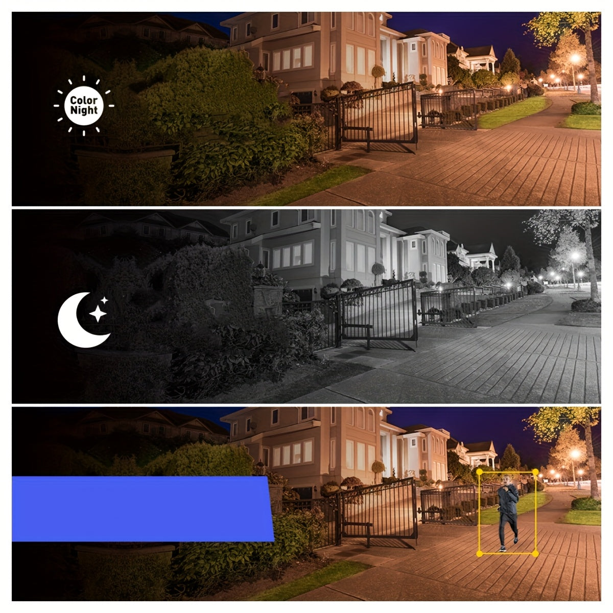 Beveiligingscamera – Bewakingscamera – Buitencamera – IP Camera – Draadloze Camera – 12MP Full HD – PoE Aansluiting met Bewegingsdetectie en Tweerichtingsaudio