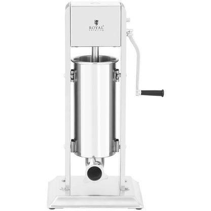 Worstenvuller – Worstenmaker – Worstmachine – Vleesvuller – Worstenautomaat – 5 Liter Inhoud – Roestvrij Staal