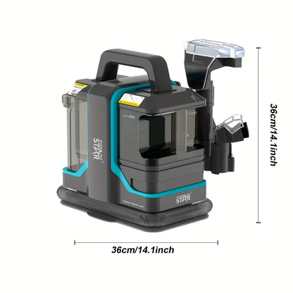 Stofzuiger – Handstofzuiger – Meubelreiniger – Tapijtreiniger – Spot Cleaner – Spray- en Zuigfunctie – Krachtige 450W Motor en 11 kPa Zuigkracht