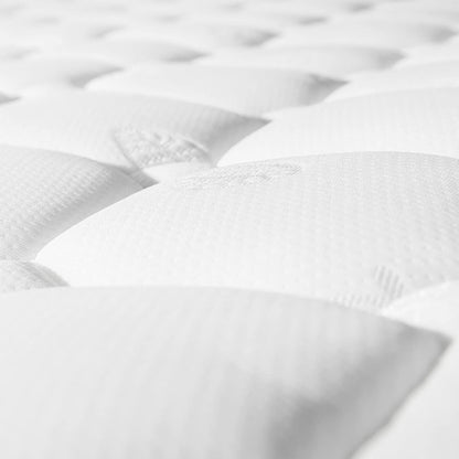 Hybrid Matras 160x200 cm – Pocketvering Matras – Traagschuim Matras – 7-Zones Matras – Medium Stevig Matras – 25 cm Dik – Ademend & Bewegingsisolatie