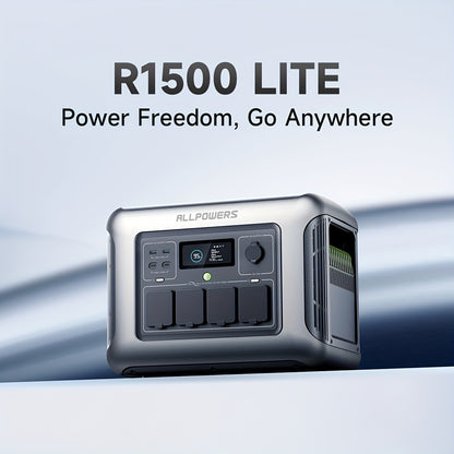 Powerbank – Power Station – Externe Batterij – Draagbare Generator – Noodstroomvoorziening – 1056Wh Capaciteit – 1600W AC Output – Snelladen in 40 Minuten