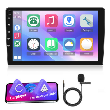 Autoradio – Multimediaspeler – Navigatiesysteem – Touchscreen – Autonavigatie – 9 Inch HD Scherm – Android 13 Besturingssysteem – Draadloos CarPlay en Android Auto