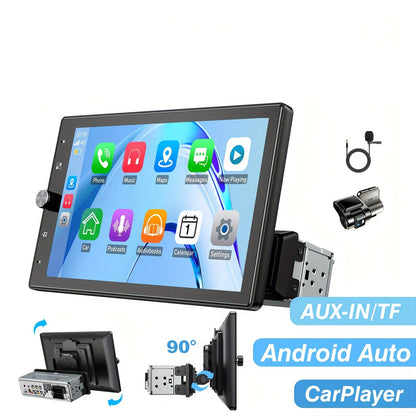 Autoradio – Auto Stereo – Multimedia Speler – Auto Radio – In-Car Entertainment – 10,4 Inch Draaibaar IPS Touchscreen – Ingebouwde Dashcam & Externe Microfoon