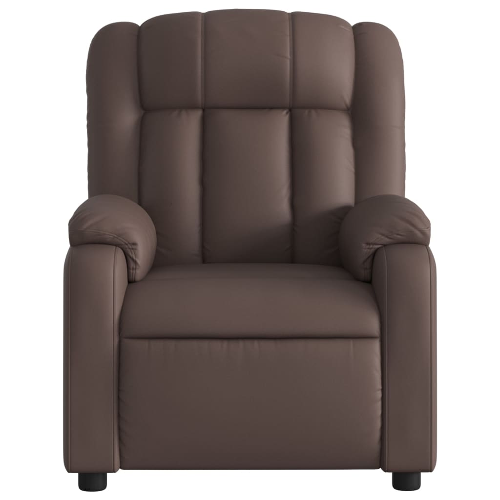 Elektrische Relaxstoel – Relaxfauteuil – Ligstoel – TV-Stoel – Elektrisch Verstelbaar – Kunstleren Bekleding – Verstelbaar Tot 135 Graden