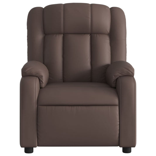 Elektrische Relaxstoel – Relaxfauteuil – Ligstoel – TV-Stoel – Elektrisch Verstelbaar – Kunstleren Bekleding – Verstelbaar Tot 135 Graden