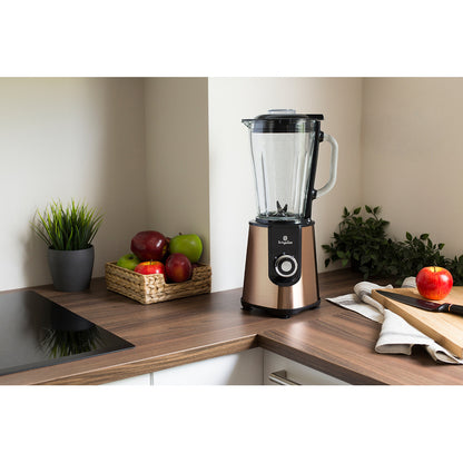 Blender – Smoothiemaker – Keukenmachine – Mixapparaat – Staafmixer – 1000 Watt Vermogen – 1,5 Liter Glazen Kan