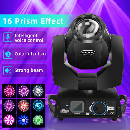Moving Head Verlichting – Podiumlamp – DJ Licht – Disco Spot – Feestverlichting – 310W RGBW LED – 540° Pan & 270° Tilt – Krachtige 125.000 Lux Lichtopbrengst