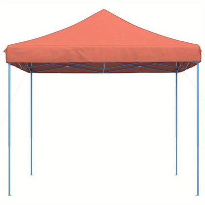 Partyzelt Faltbar Pop-Up Terrakottarot 292x292x315cm,  Party Tent, Popup Tent, Terracotta Roof, Popup Canopy, Party Shelter, Outdoor Enthusiasts, Backyard Parties