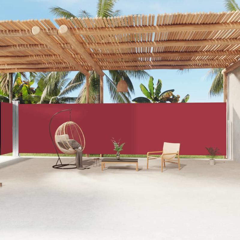 Retractable windshield 200x1200cm rood removable temporary outdoor