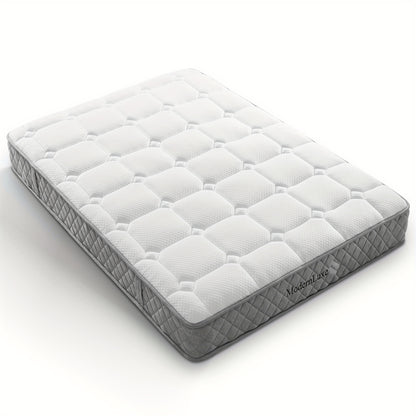 Orthopedic Cold Foam Mattress 120x200cm, Mattress with 7-zone Pocket Spring Core, Firmness Level H3 (medium Firm), 20cm High, 4 Handles + Vacuum Packaging
