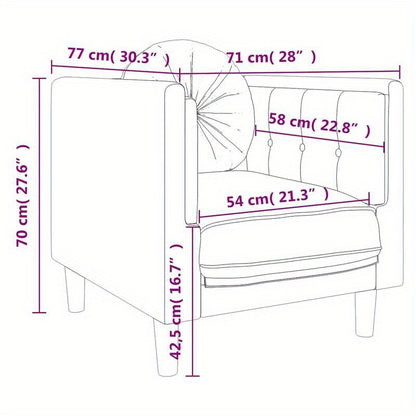 Velvet Fauteuil – Loungestoel – Zetel – Armstoel – Relaxstoel – Donkergroen – Massief Houten Frame – Luxe Comfort – Stevig MDF Onderstel – Zachte Velvet Bekleding – Gemakkelijk Monturen