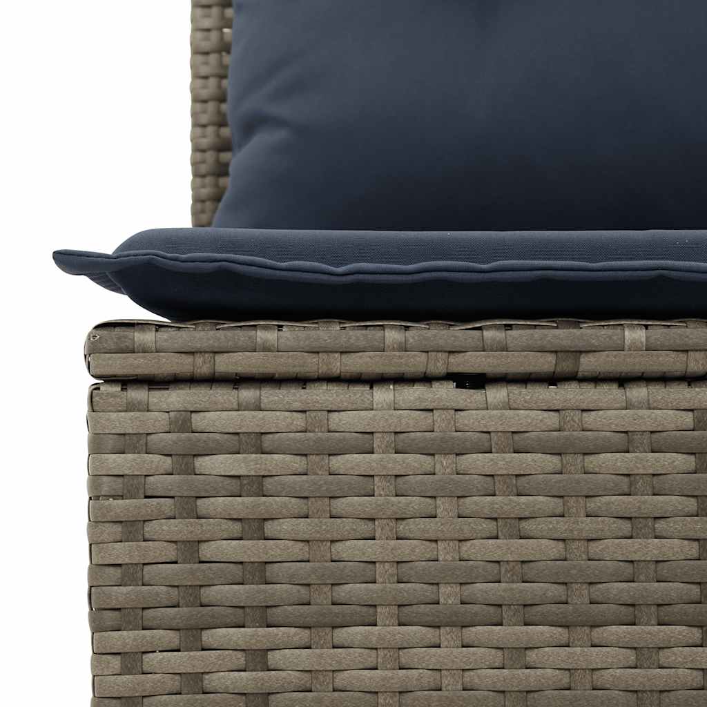 Loungeset – Tuinset – Loungebank – Balkonset – Tuinmeubelen – PE-Rattan – Waterdichte Opbergruimte