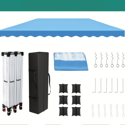 Prieel – Paviljoen – Partytent – Tuinpaviljoen – Tuinprieel – 3x6 Meter – Stevig Stalen Frame & UV50+ Bescherming
