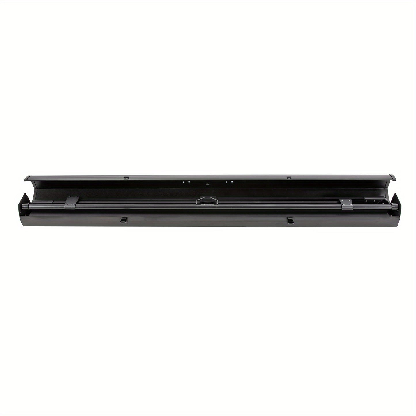 Projectiescherm – Draagbaar Scherm – Opvouwbaar Scherm – Presentatiescherm – Filmscherm – 80 Inch – Lichtgewicht Aluminium Frame – Stabiele Draaibare Voeten – Zwart